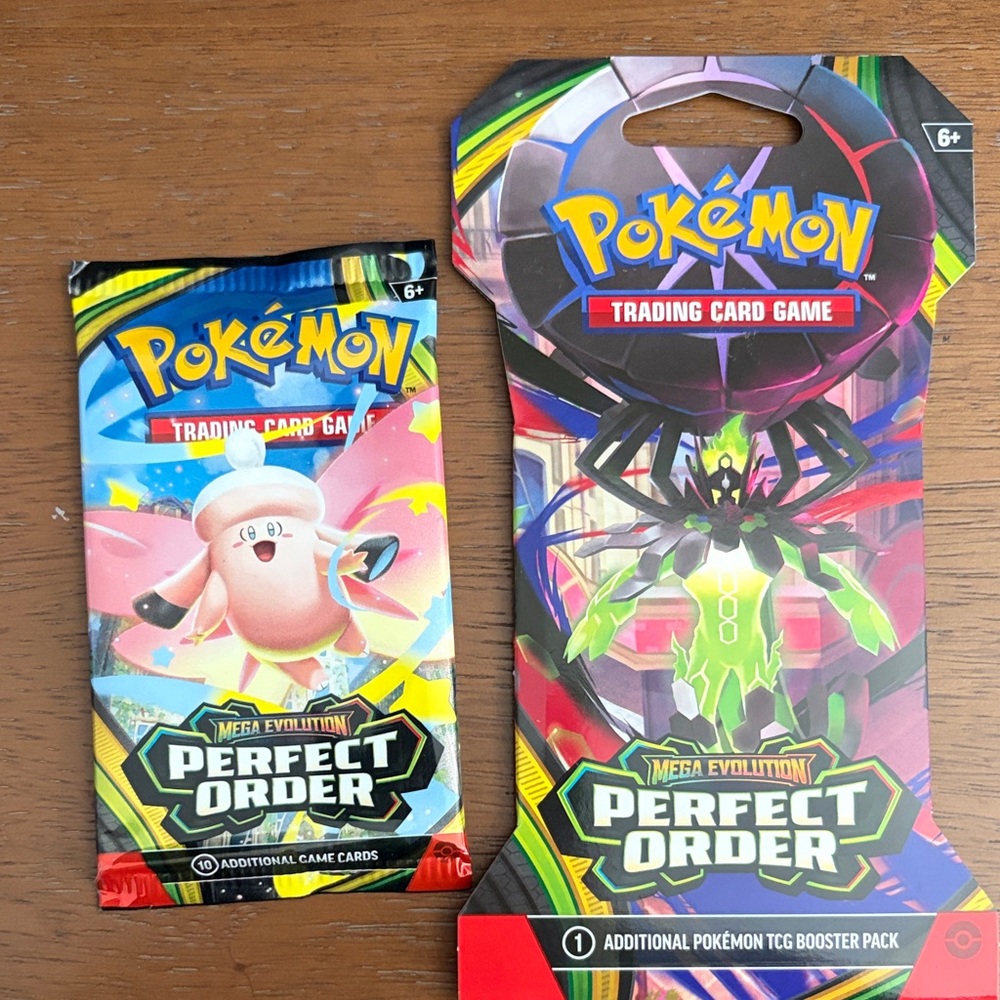 Pokemon Perfect Order Bundle - 1 Booster packs & 1 Sleeve